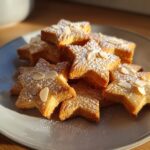 Almond shortbread stars
