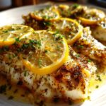 Baked tilapia with lemon