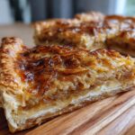 Caramelized onion tart
