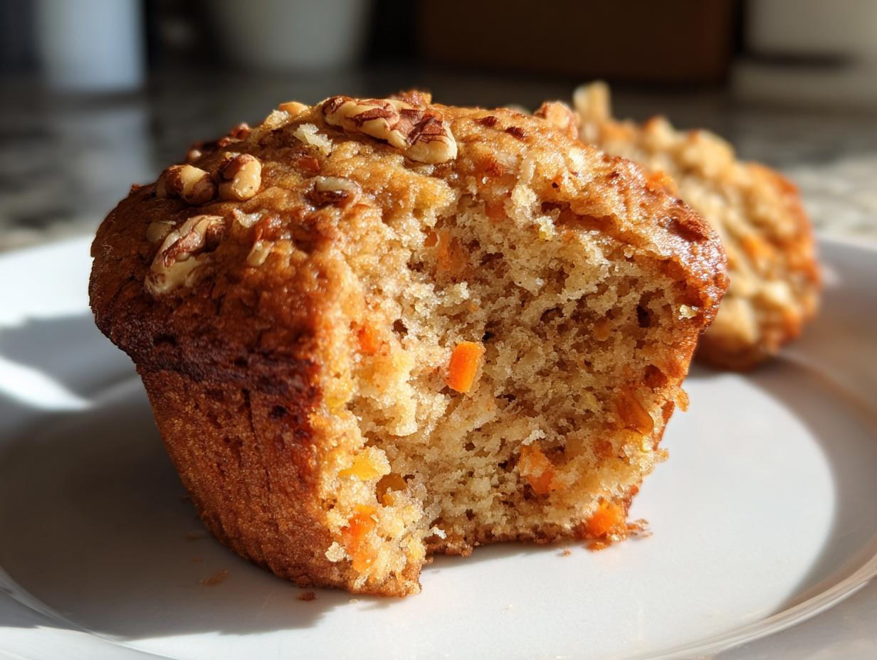 Carrot cake cupcakes vegan