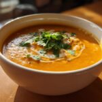 Carrot ginger soup