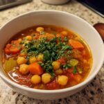 Chickpea and vegetable stew