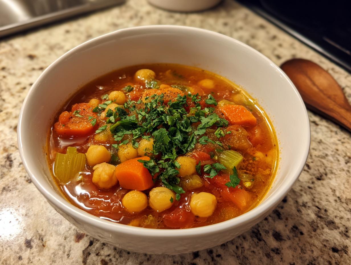 Chickpea and vegetable stew