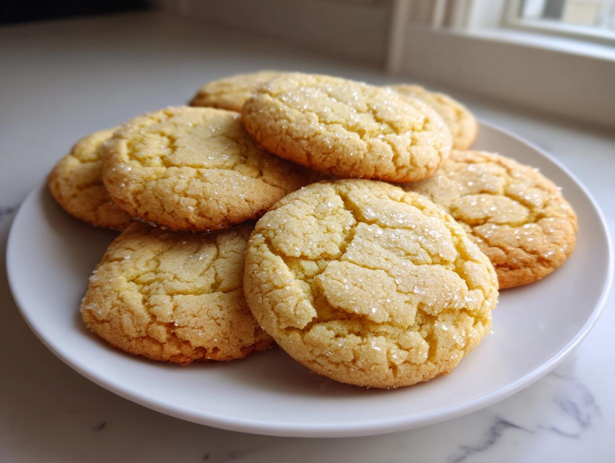 Eggless sugar cookies