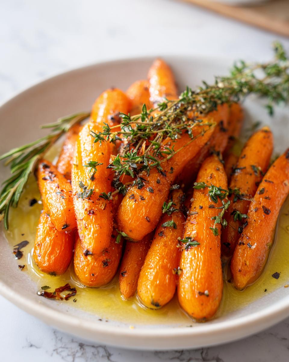 Herb roasted baby carrots - detail 1