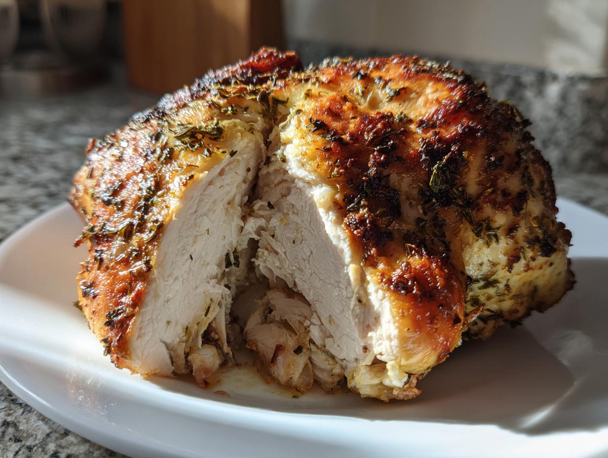 Herb roasted chicken breast