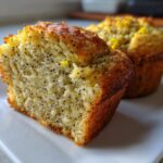 Lemon poppy seed muffins vegan
