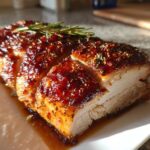 Maple glazed turkey roast