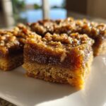 Maple pecan bars vegan