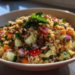 Moroccan couscous salad