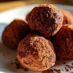 No bake chocolate oat truffles