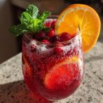 Non-alcoholic Christmas punch