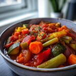 One pot vegetable stew