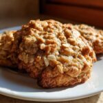 Peanut butter oat cookies