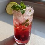 Pomegranate fizz non-alcoholic