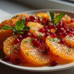 Pomegranate orange salad