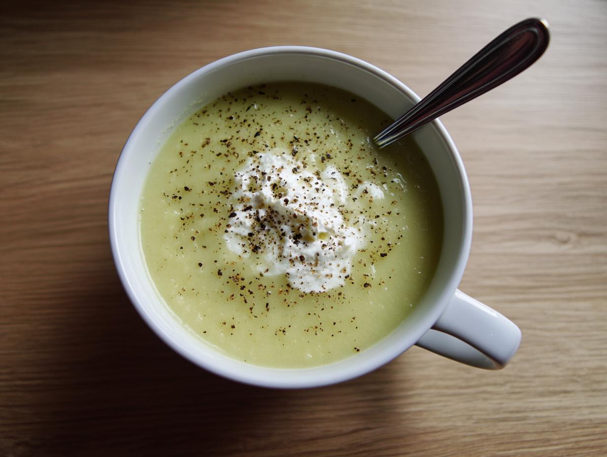 Potato leek soup creamy