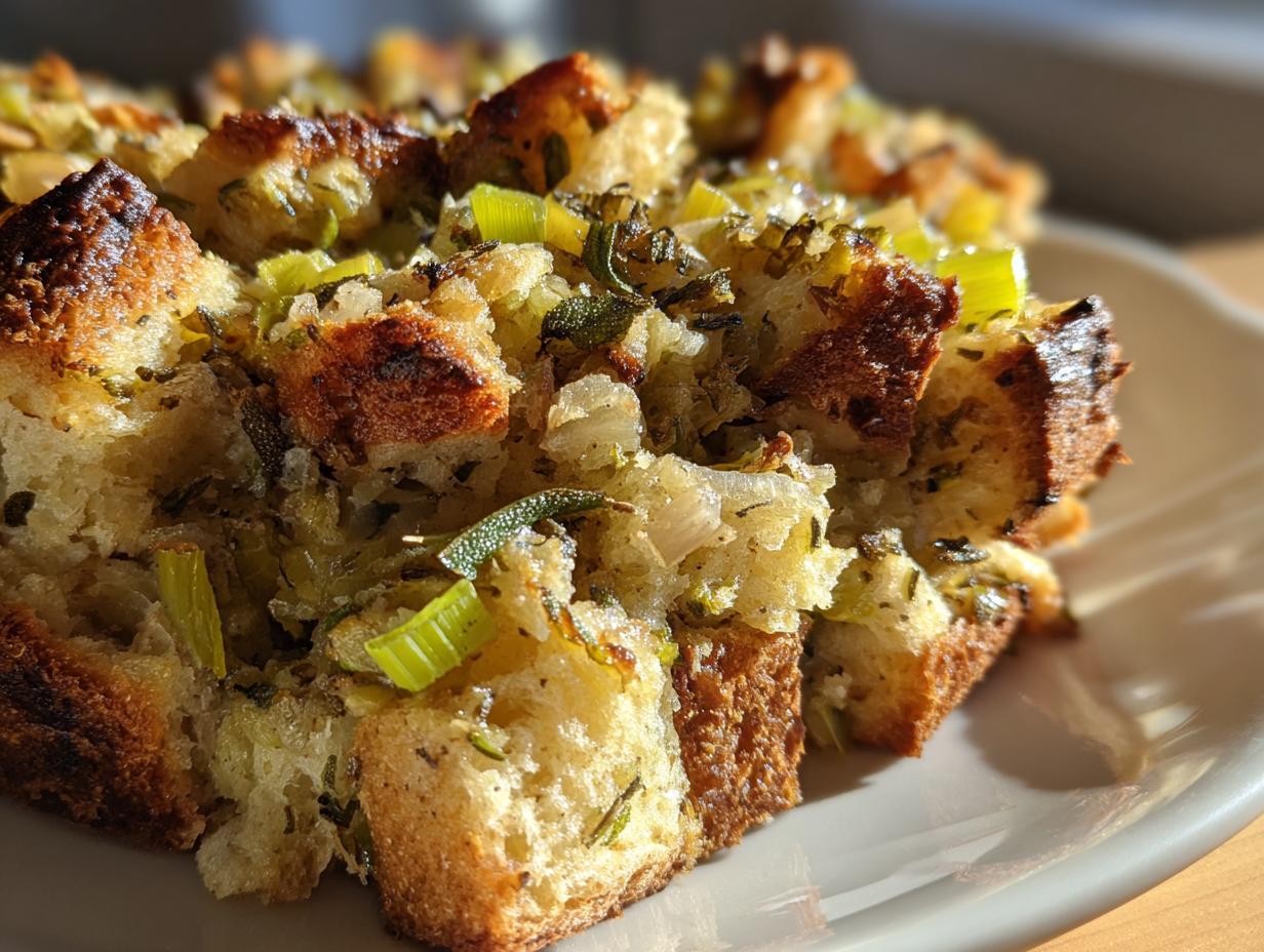 Sourdough and herb stuffing