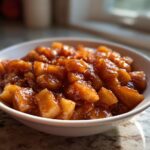 Spiced apple compote