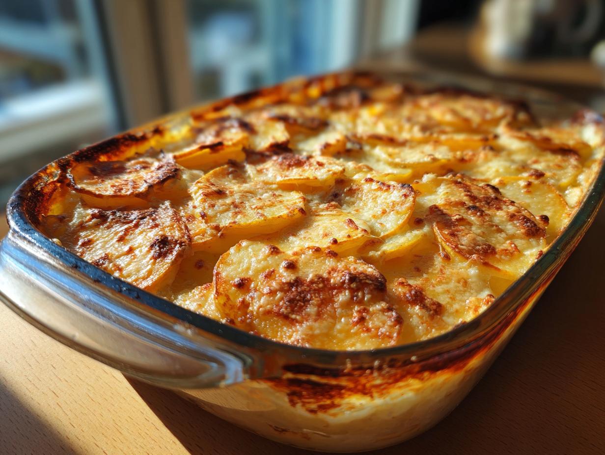 Sweet potato gratin healthy