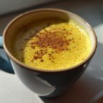 Turmeric golden milk holiday