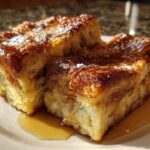 Vegan French toast bake