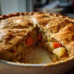 Vegan chickpea pot pie