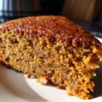 Vegan date and walnut cake