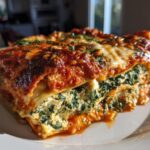 Vegan lasagna spinach ricotta