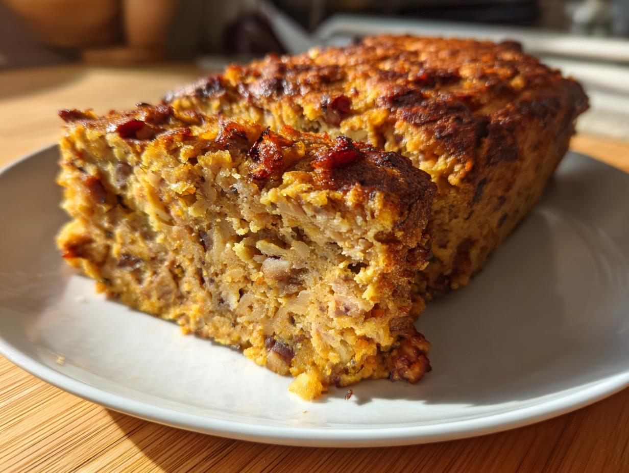 Vegan nut roast classic