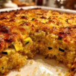 Zucchini and quinoa casserole