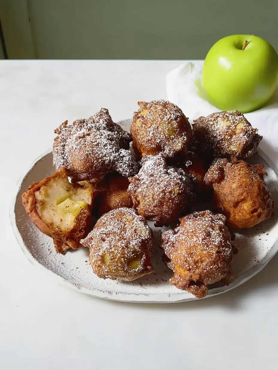 Cinnamon Apple Fritters