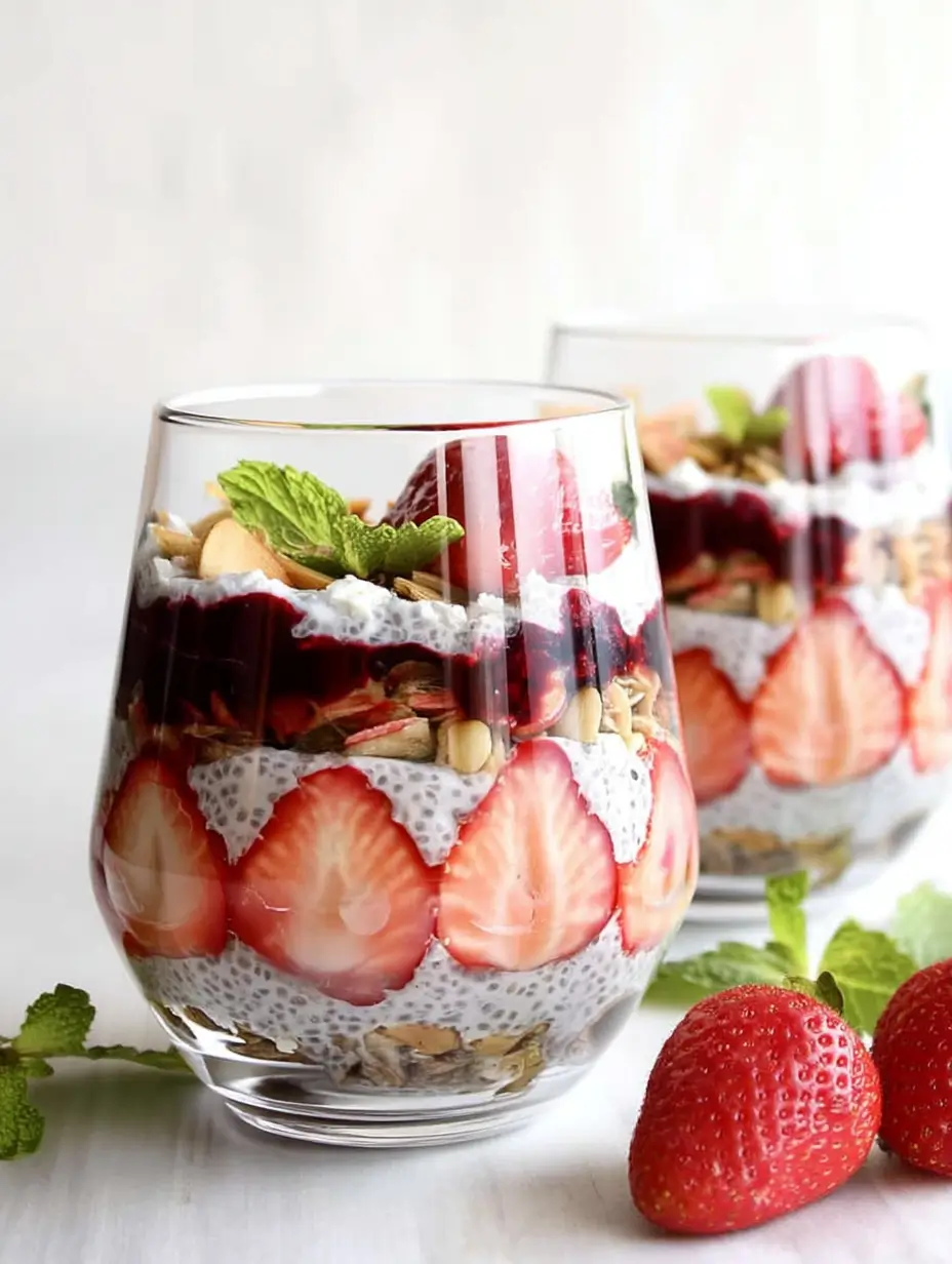 Mixed Berry Chia Parfait