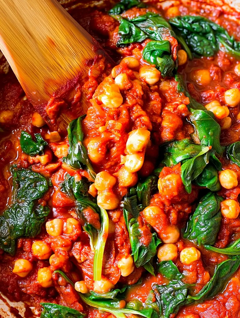 Chickpea and Spinach Stew