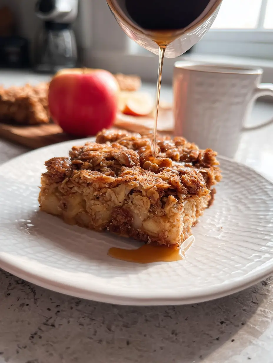 Cinnamon Apple Baked Oatmeal