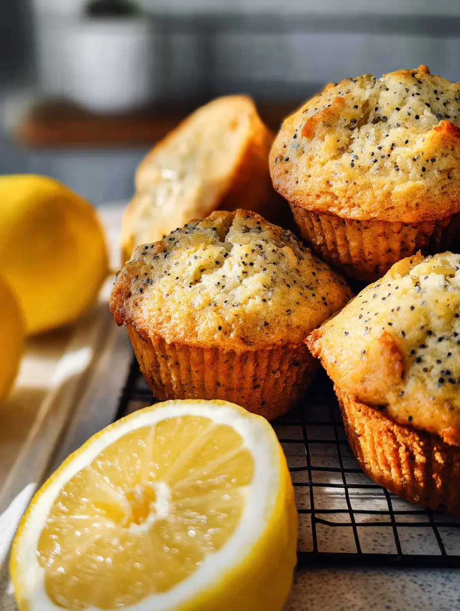 Lemon Poppy Seed Muffins