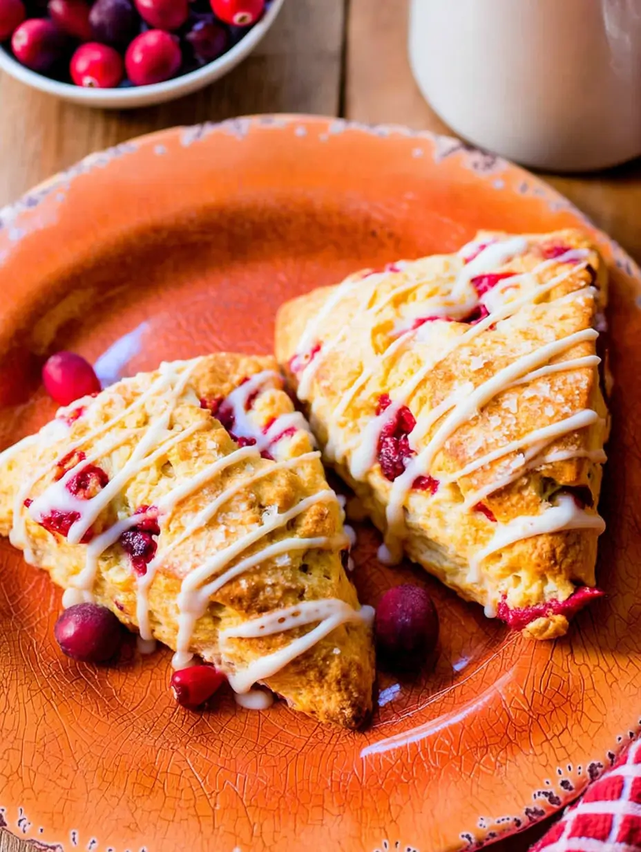 Cranberry Orange Scones