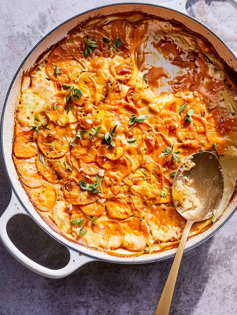 Sweet Potato Gratin