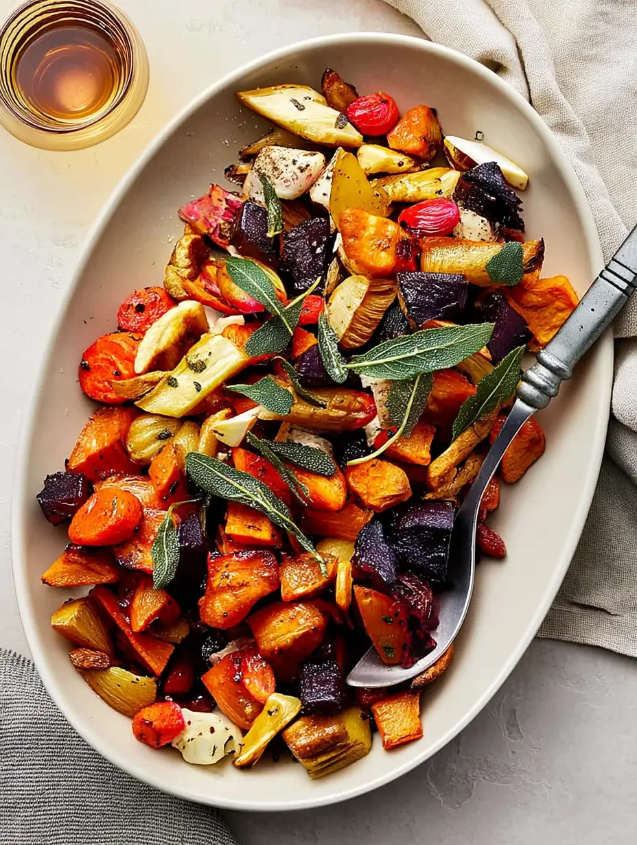 Roasted Root Vegetables Tray