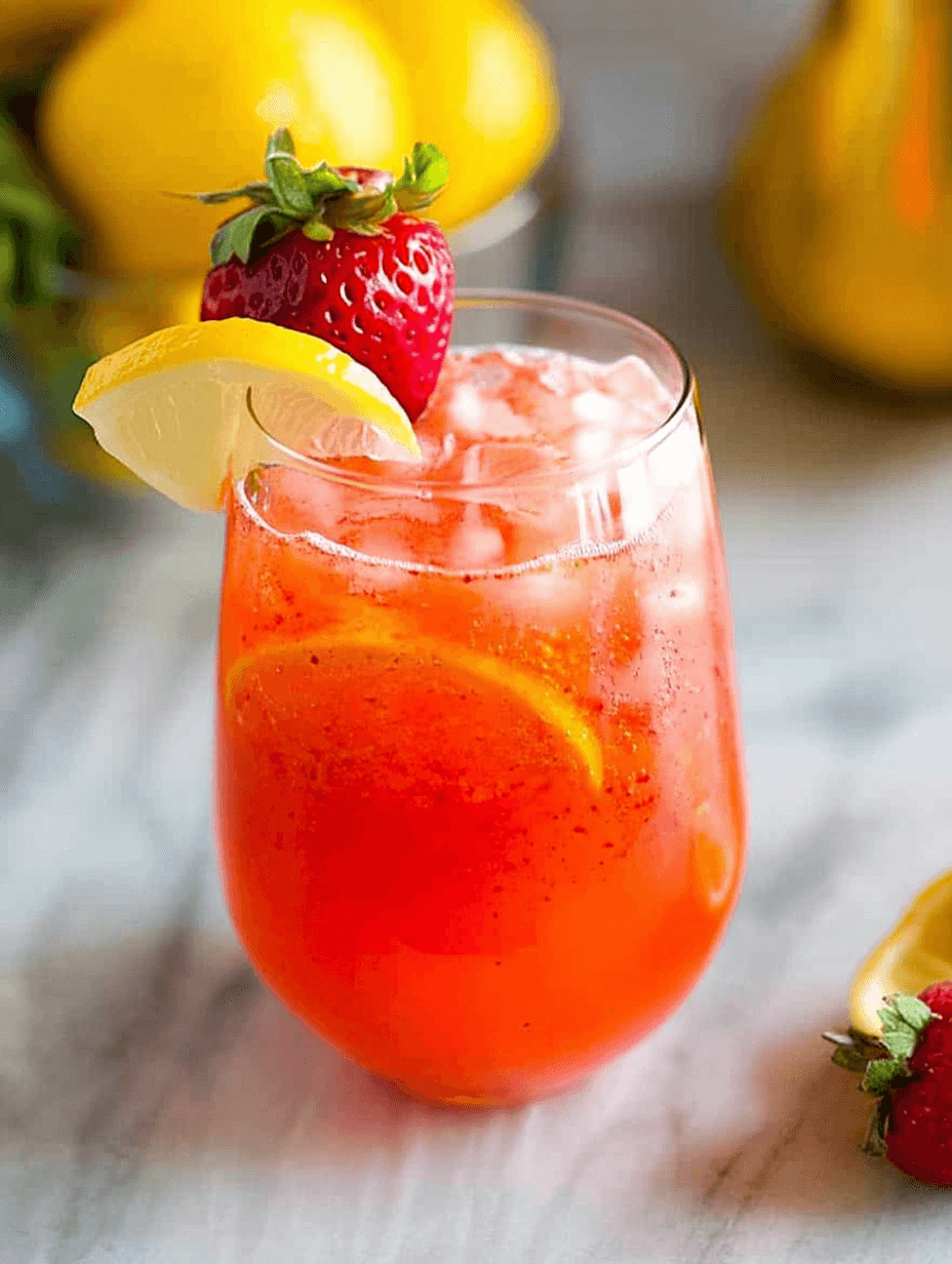Fresh Strawberry Lemonade: Ultimate Summer Refreshment