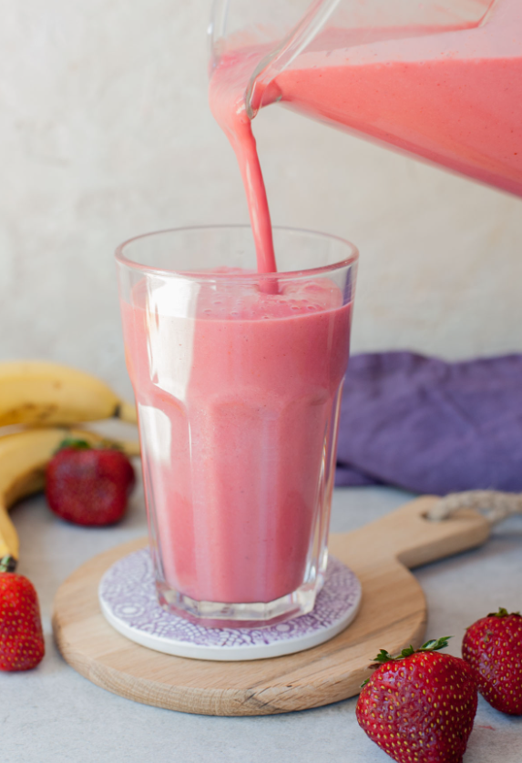 Strawberry Banana Milkshake